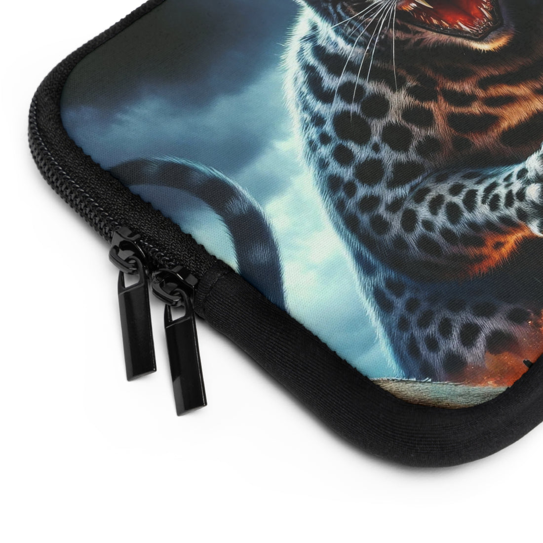 Cat Monster Village Attack Laptop Sleeve