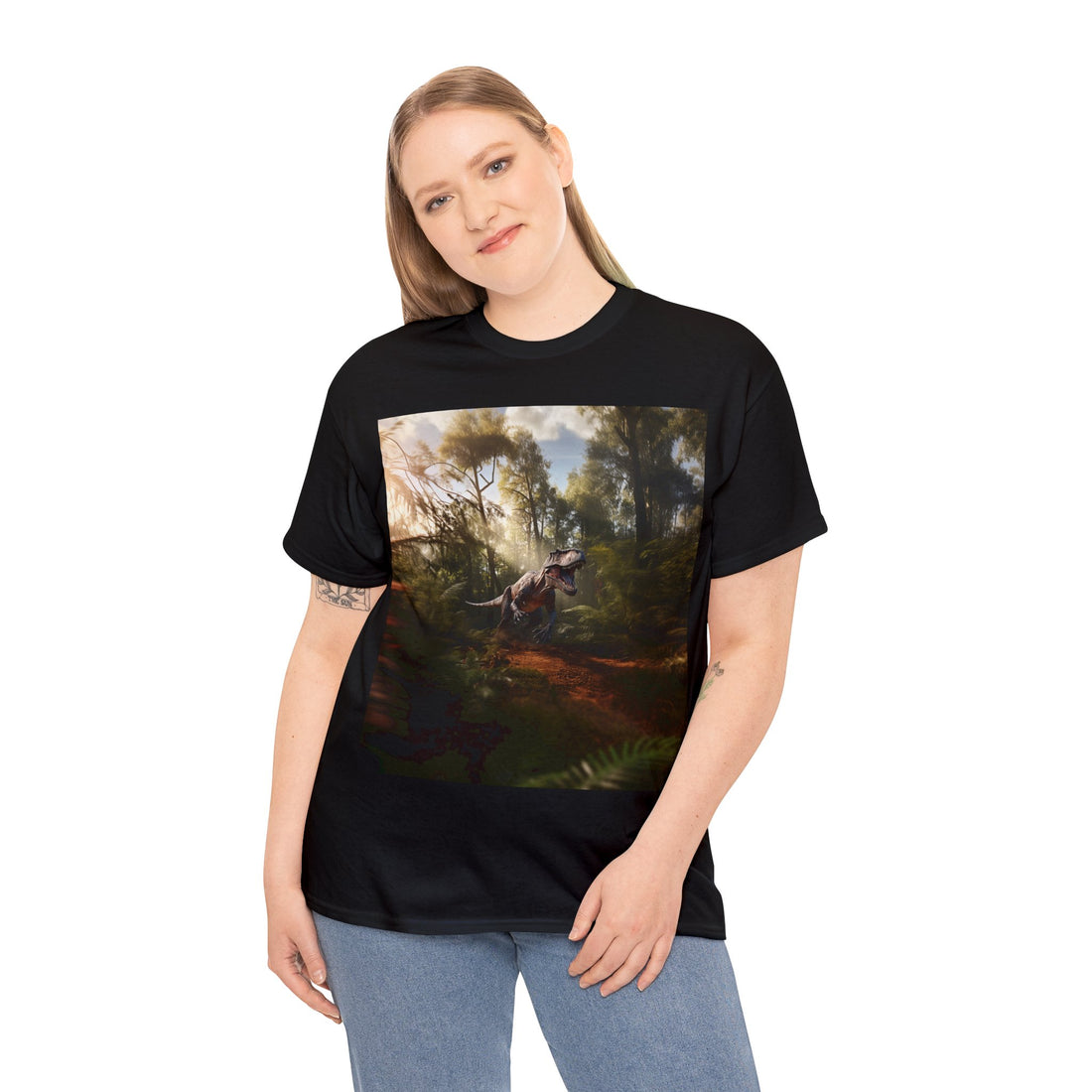 Dinosaur Unisex Heavy Cotton Tee