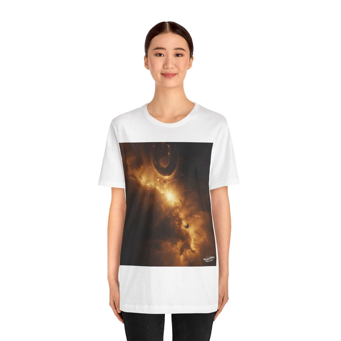 Golden Space Unisex Short Sleeve Tee