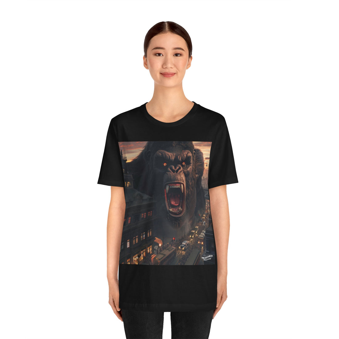 King Kong in the City Unisex Short Sleeve Tee