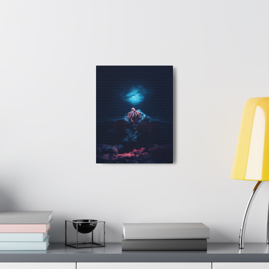 Dark Octopus Garden Canvas Gallery Wraps