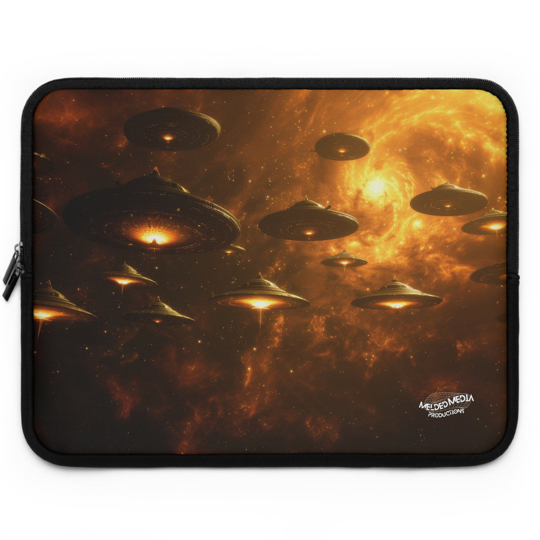 Alien Saucers Laptop Sleeve