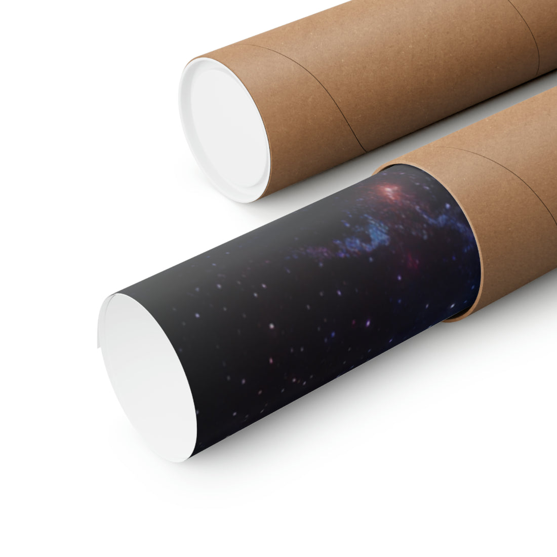 Abstract Galaxy Matte Horizontal Poster