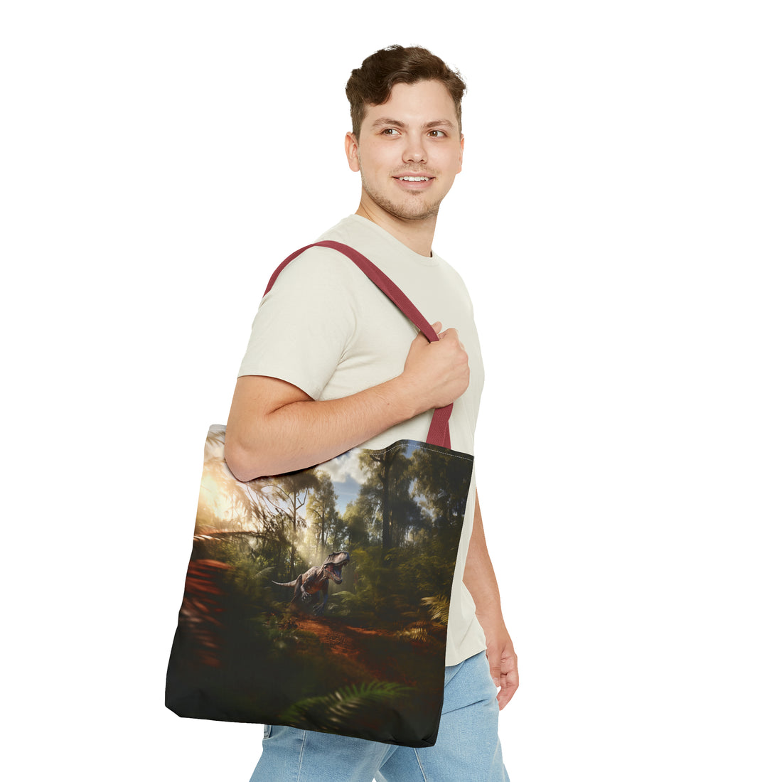 Sac fourre-tout dinosaure