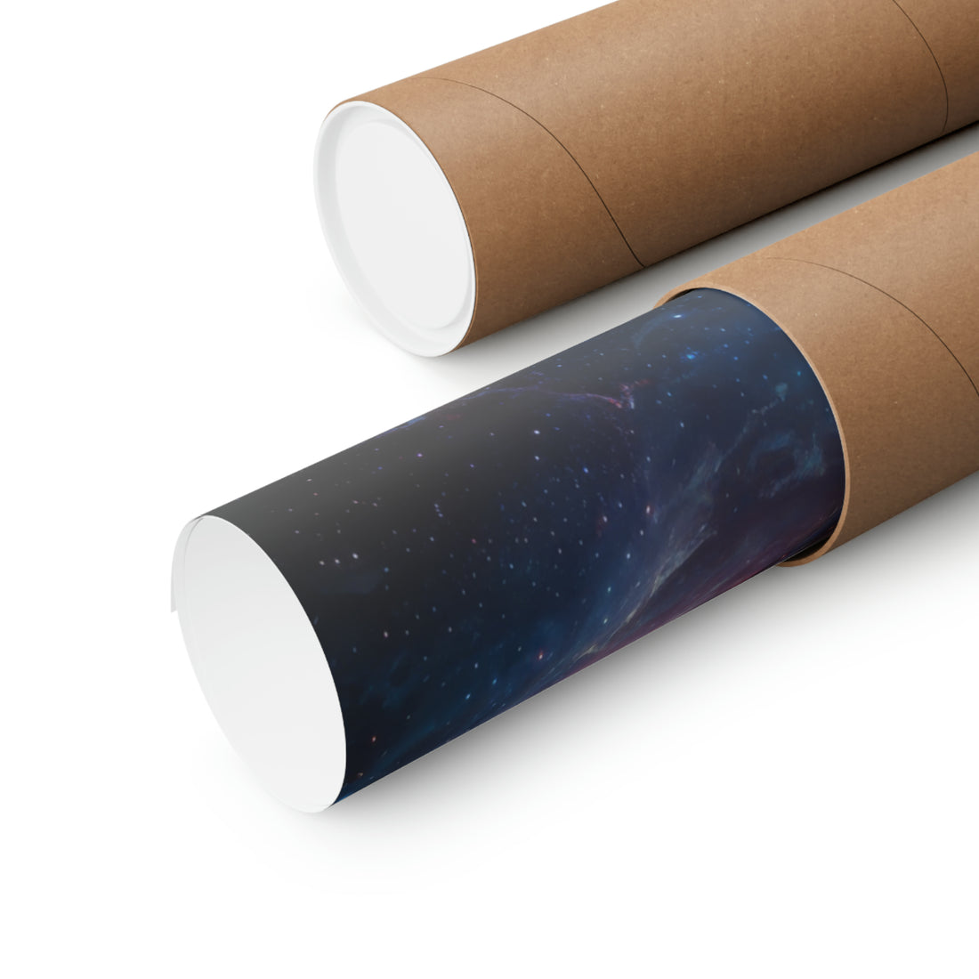 Abstract Galaxy Matte Horizontal Poster