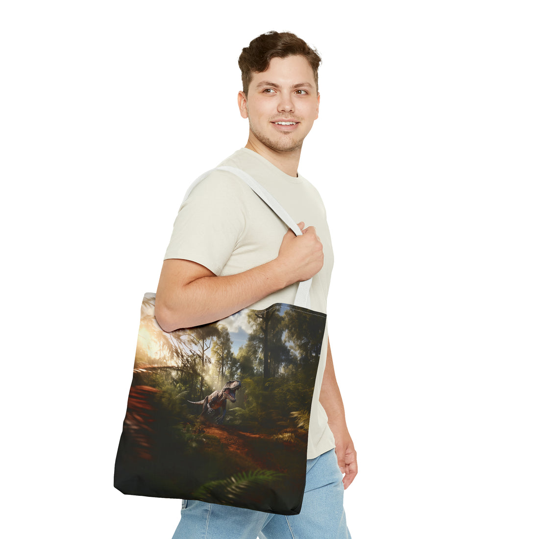 Sac fourre-tout dinosaure