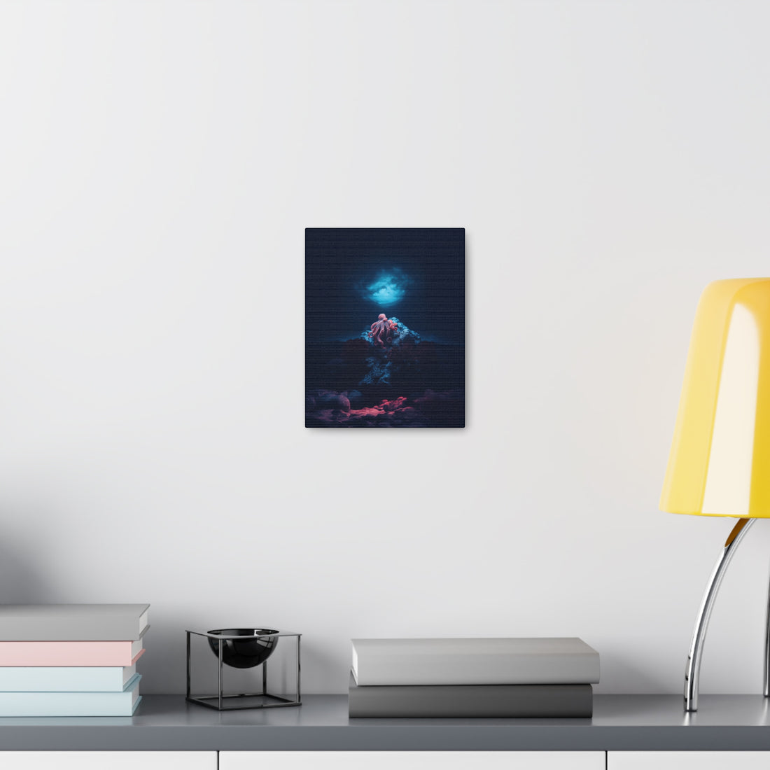 Dark Octopus Garden Canvas Gallery Wraps