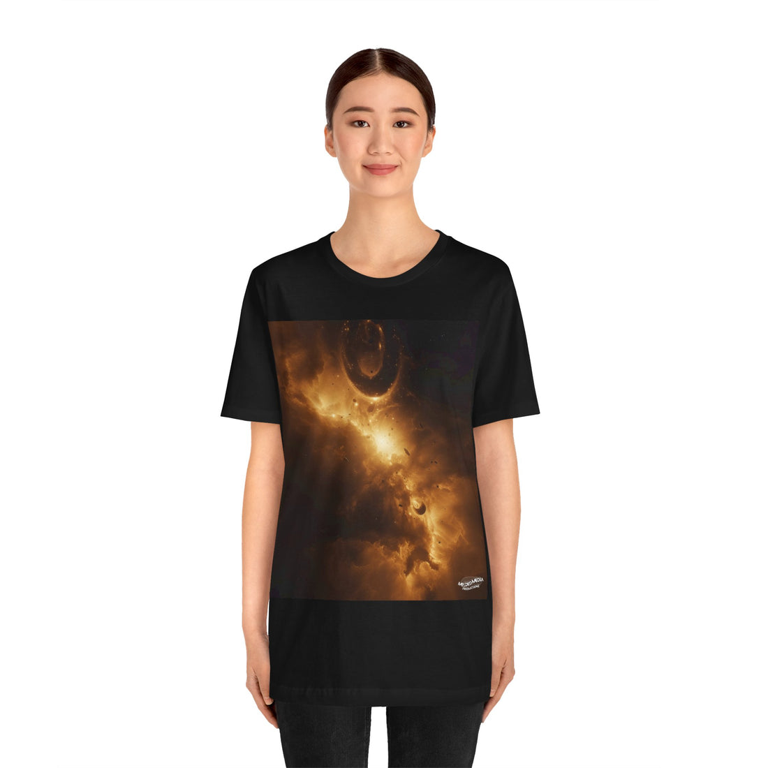 Golden Space Unisex Short Sleeve Tee