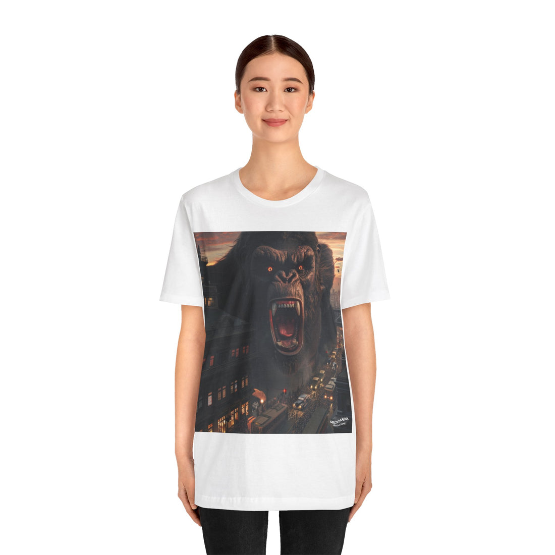 King Kong in the City Unisex Short Sleeve Tee