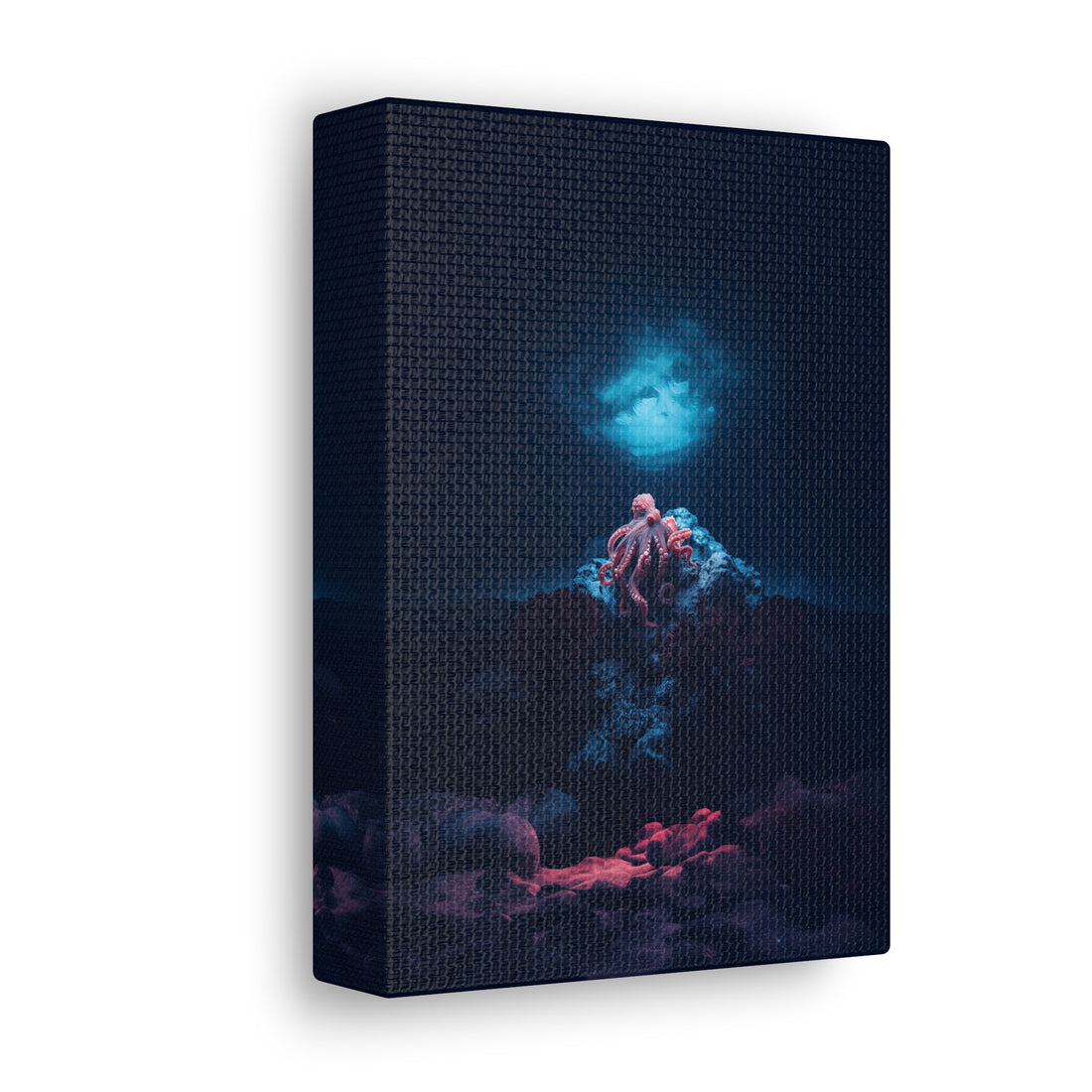 Dark Octopus Garden Canvas Gallery Wraps