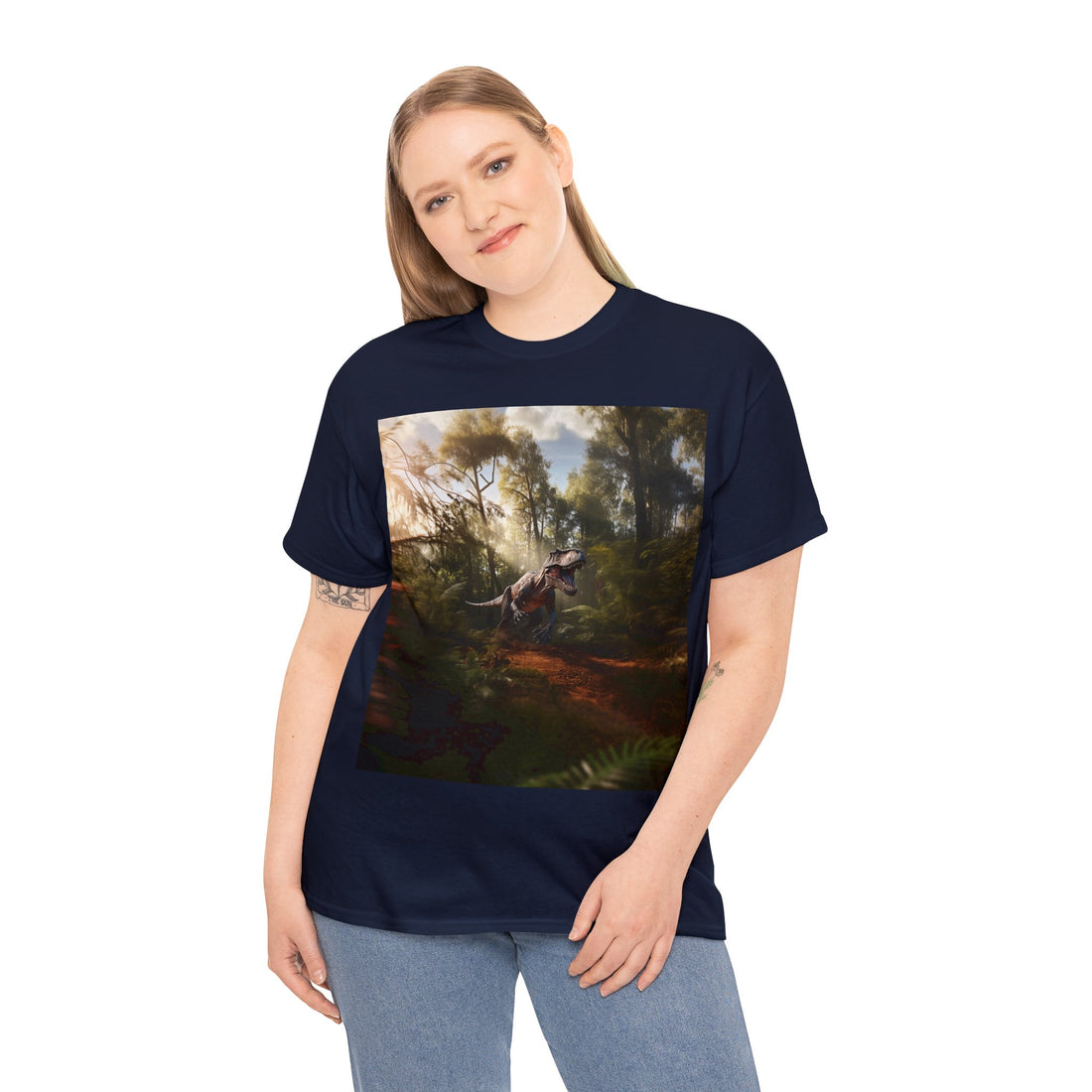 Dinosaur Unisex Heavy Cotton Tee