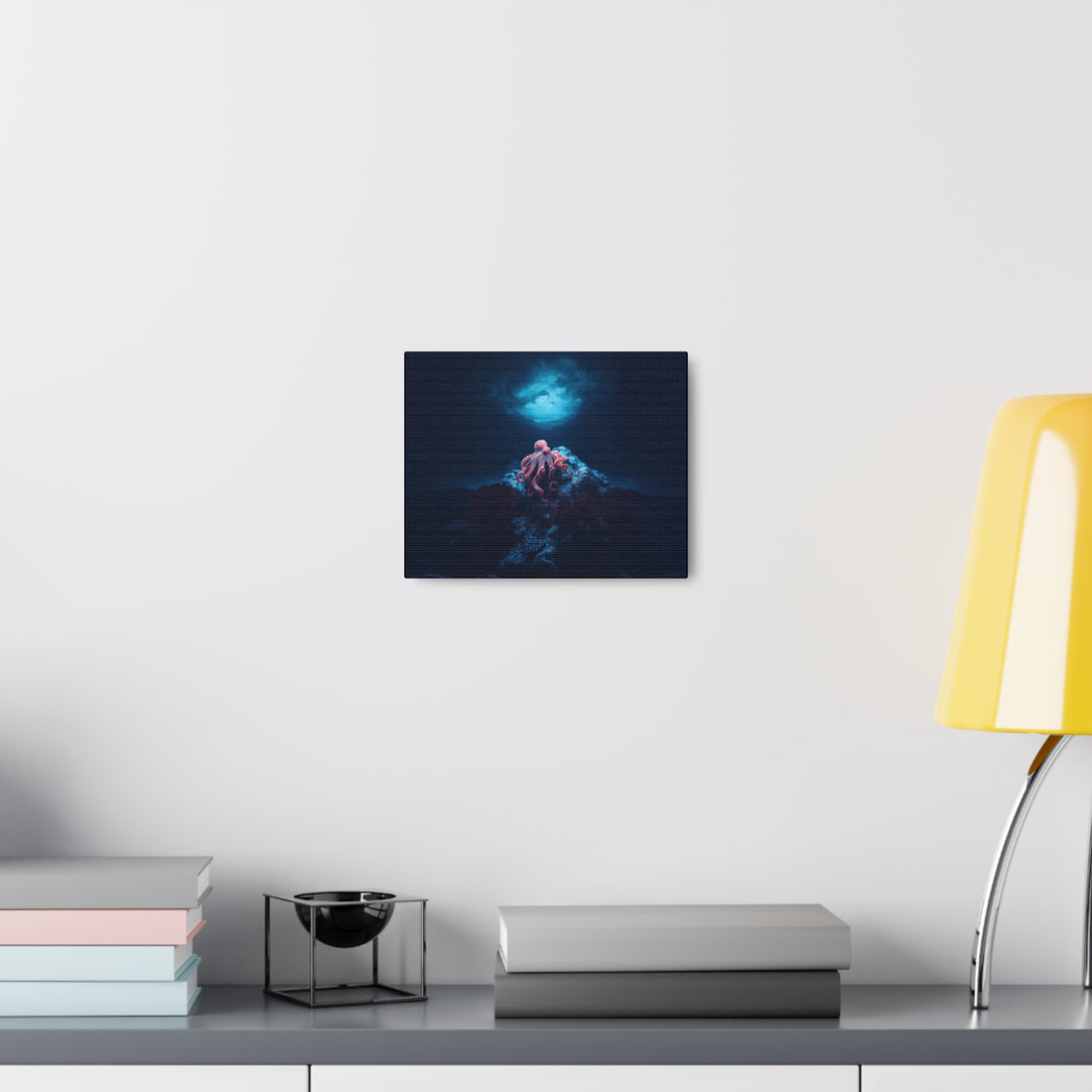 Dark Octopus Garden Canvas Gallery Wraps