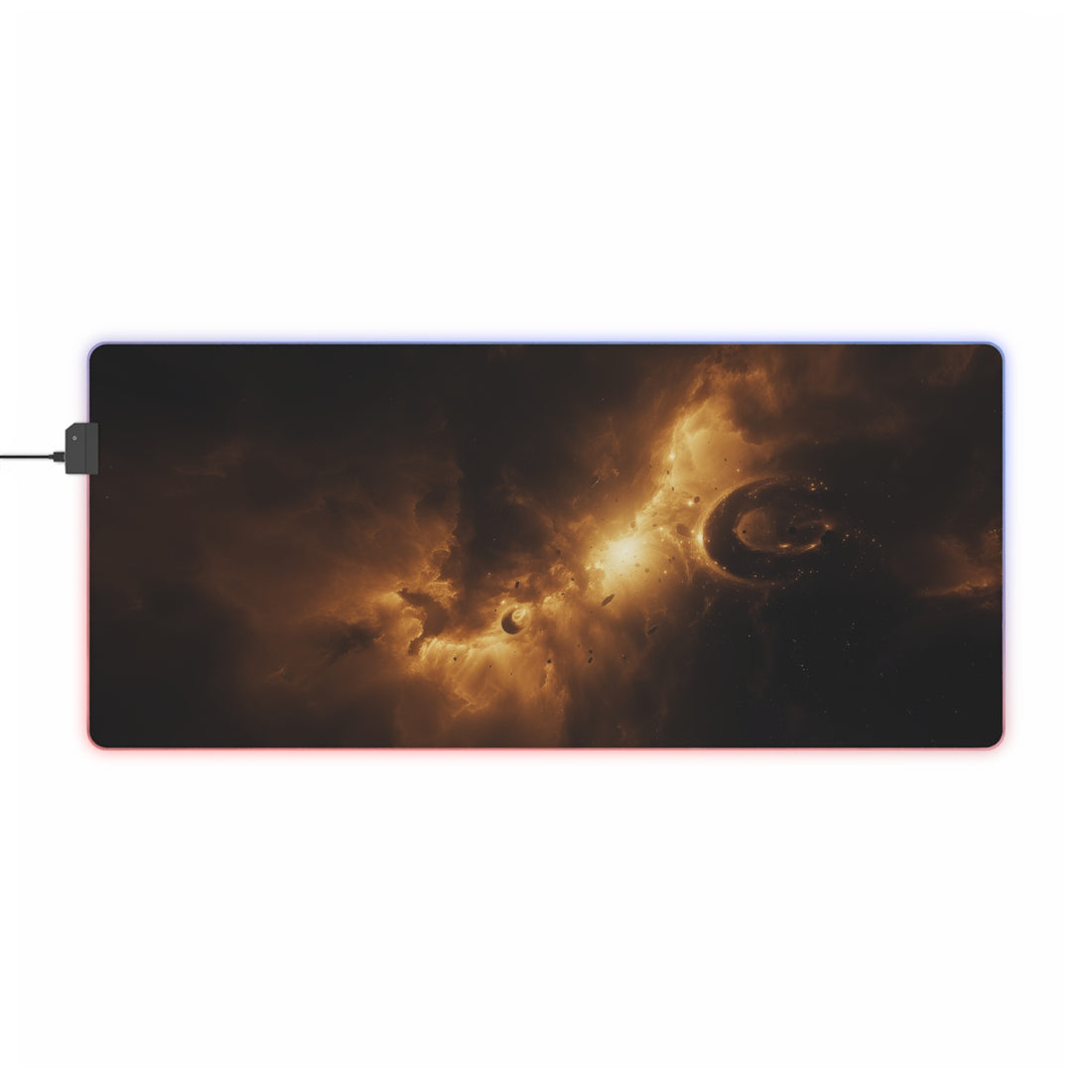 Golden Space LED Gaming Mouse Pad