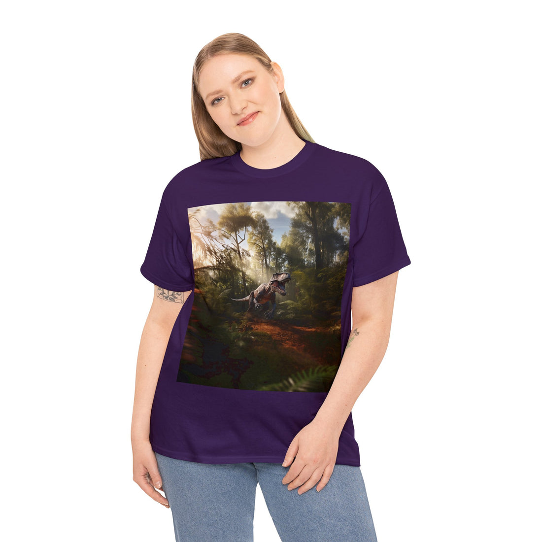 Dinosaur Unisex Heavy Cotton Tee