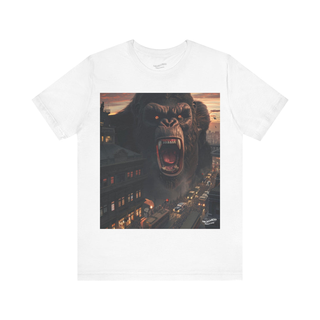 King Kong in the City Unisex Short Sleeve Tee