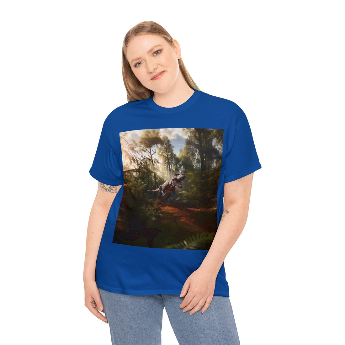 Dinosaur Unisex Heavy Cotton Tee