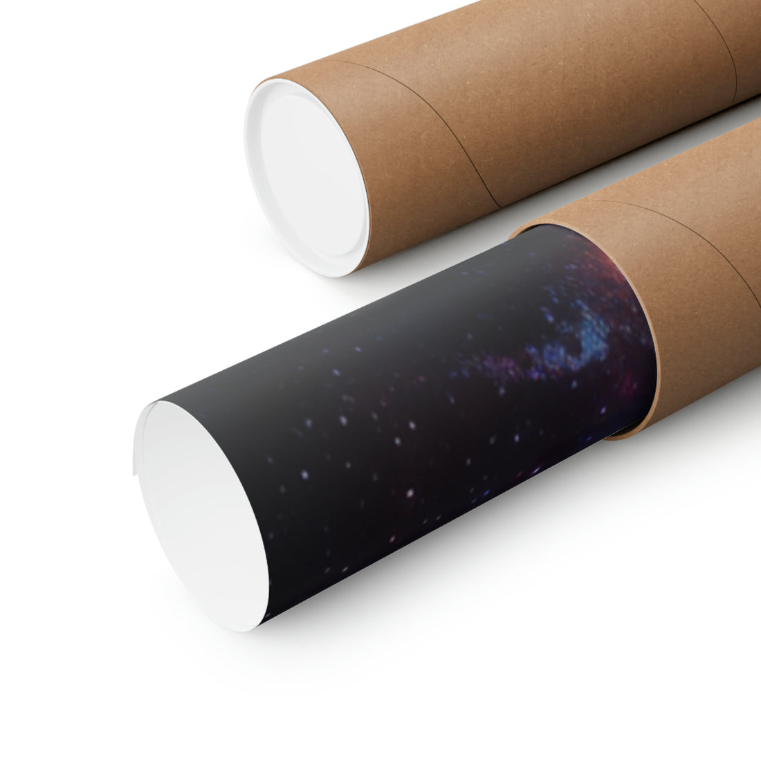 Abstract Galaxy Matte Horizontal Poster