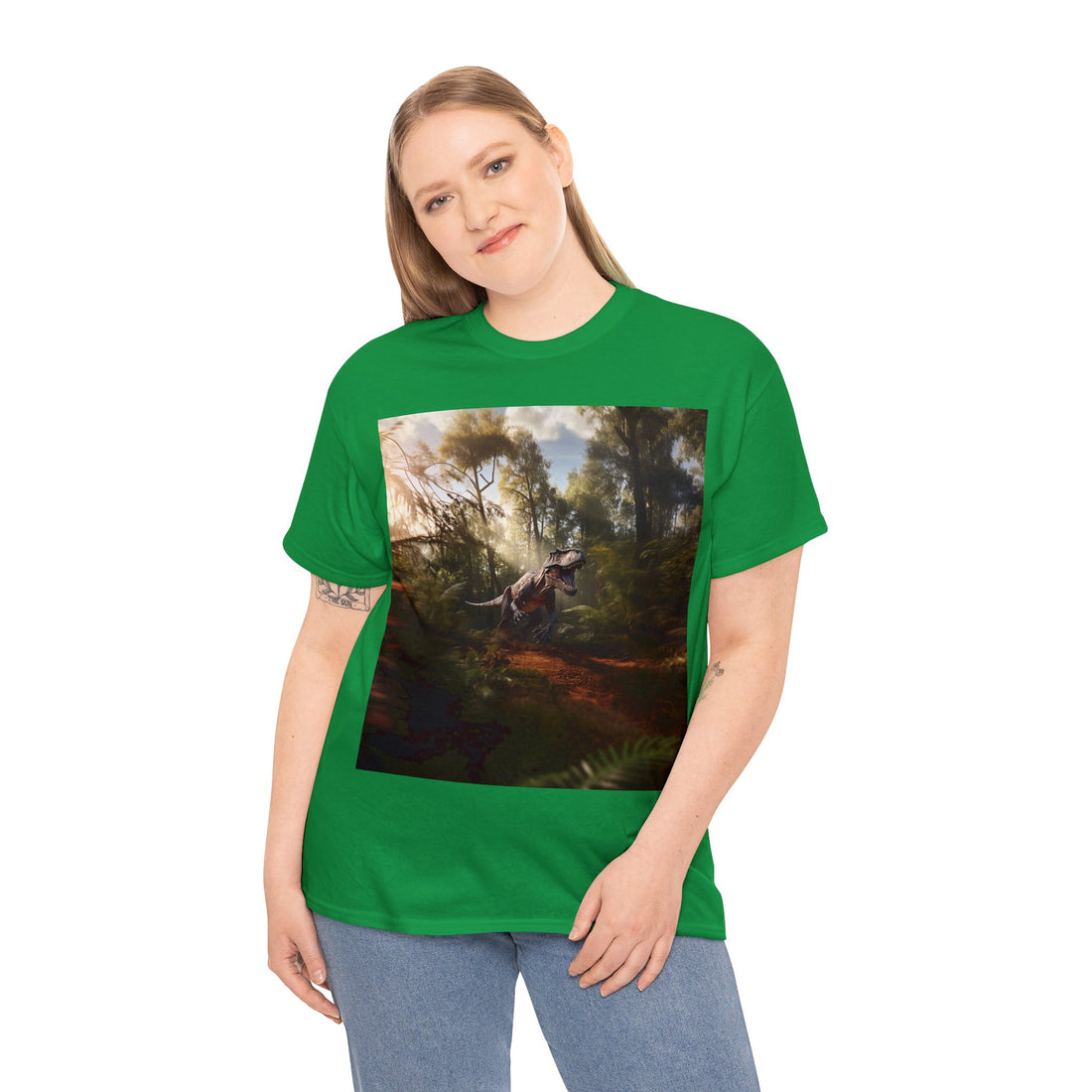 Dinosaur Unisex Heavy Cotton Tee