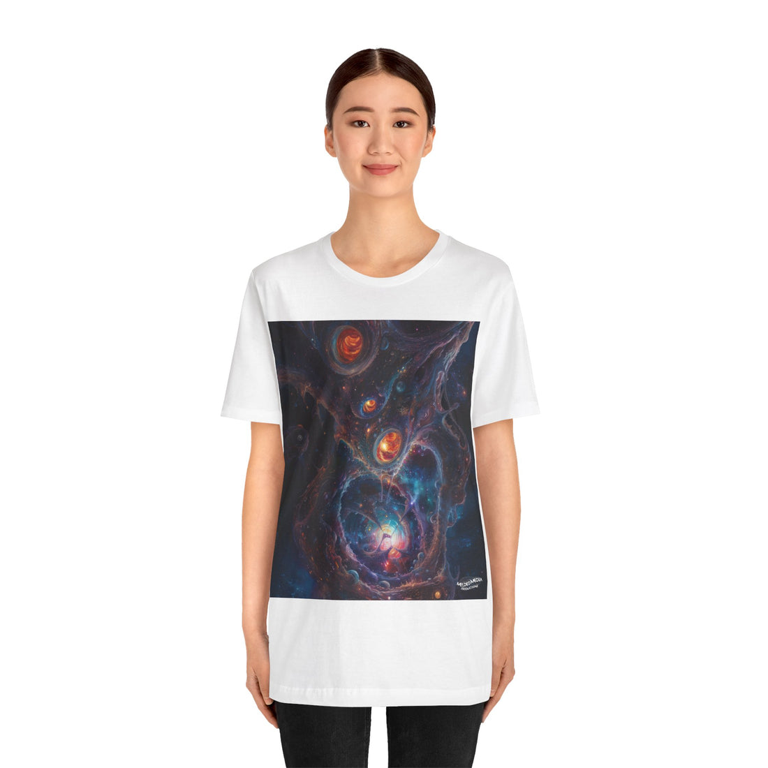 Abstract Galaxy Unisex Short Sleeve Tee